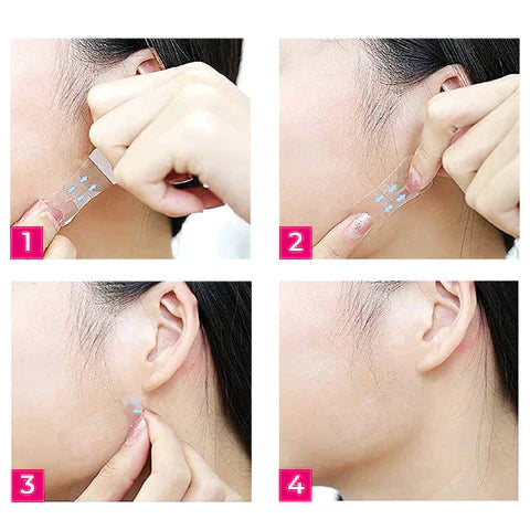 Cinta de levantamiento invisible y a prueba de agua (x60)