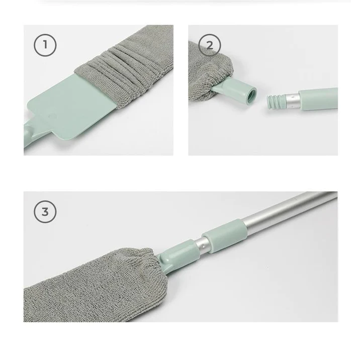 CleanSweep | Flexibilní a dlouhá kartáč na čištění prachu 