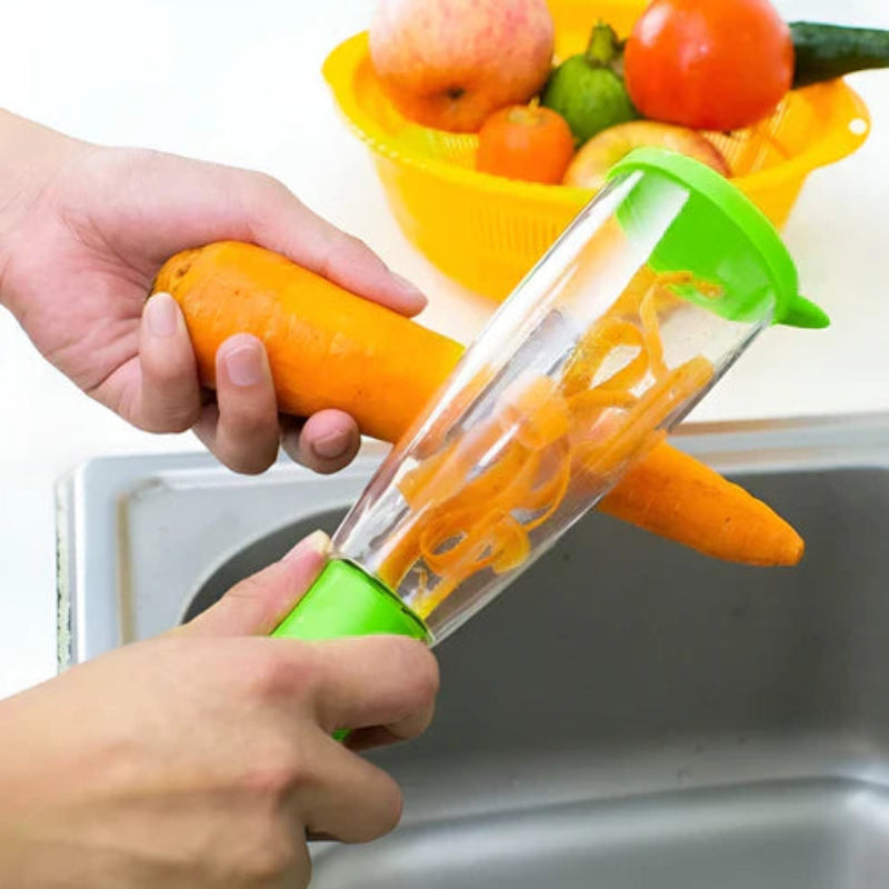 Ξεφλουδίστε χωρίς κόπο και κρατήστε τον πάγκο σας καθαρό 