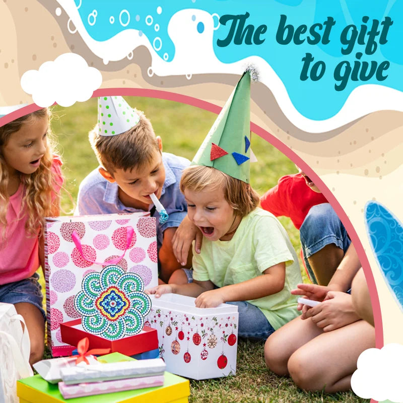 Set de suporturi pentru pahare DIY cu strasuri 