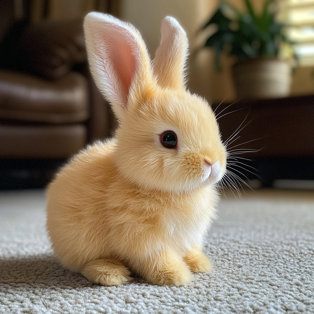 Ultra miękka pluszowa króliczka, idealny towarzysz do przytulania 