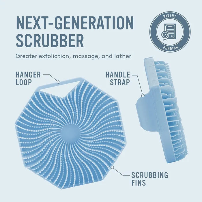 Hygienická peelingová tělová houbička pro zářivou pleť 