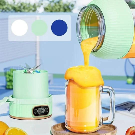 Bærbar blender til frisk juice når som helst 