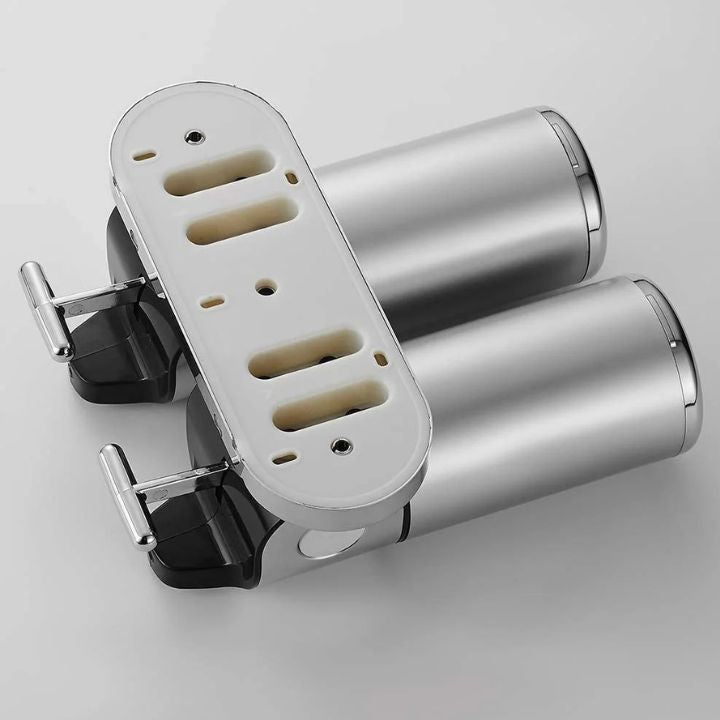 מתקן קיר 2-in-1 לאמבטיה מסודרת 