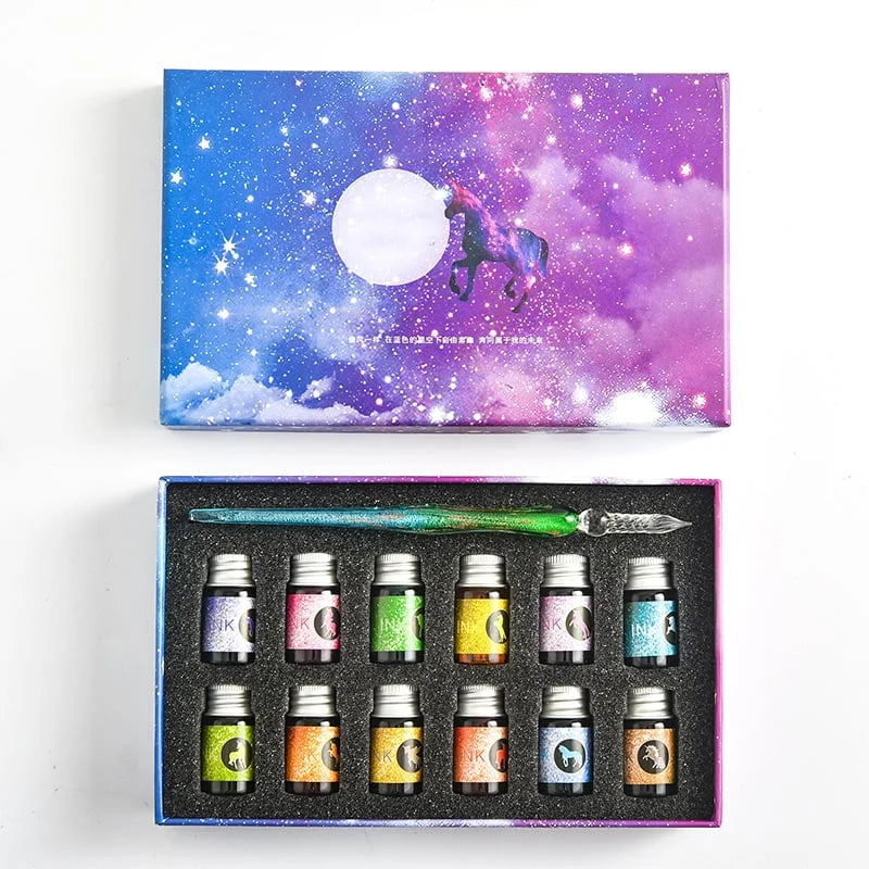 Skriv med elegans tack vare den glasfyllda pennan 