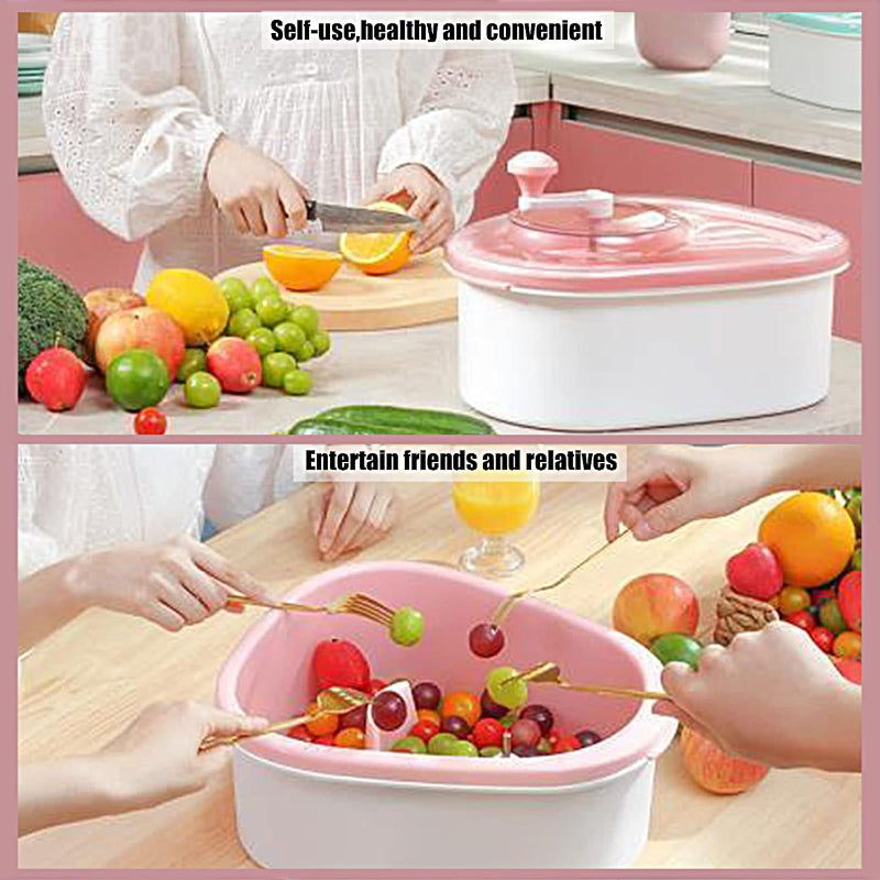 Perfect cleaning of fruits without effort or peeling 