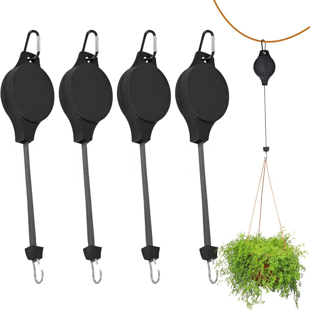 Få nemt adgang til dine hængende planter (x4) 
