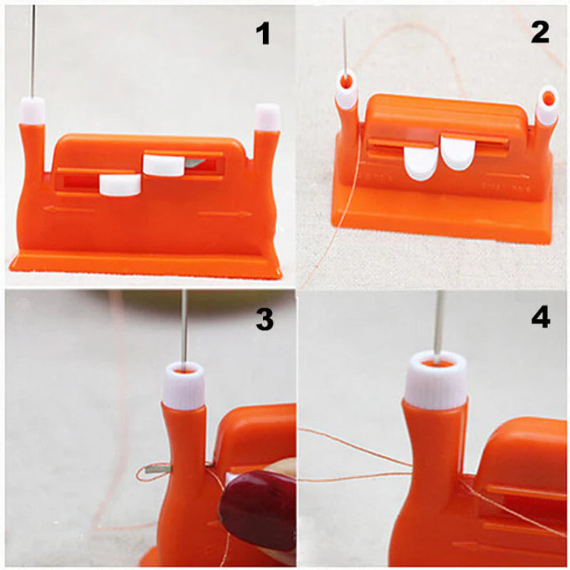 Tråd dine nåle på 1 sekund uden besvær! 