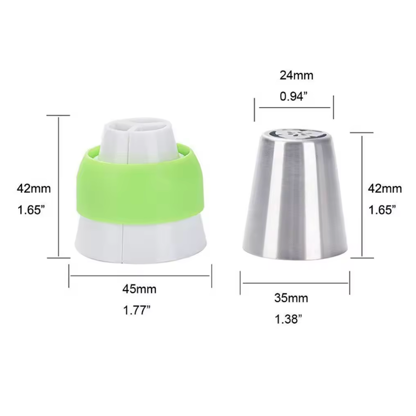 Set de decorare patiserie - Creations delicioase si precise 