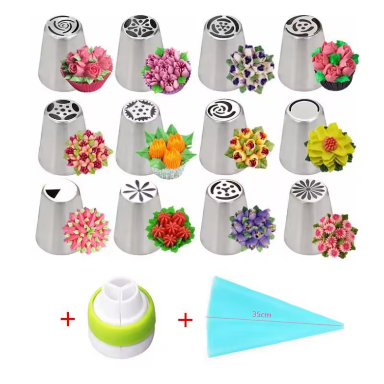 Set de decorare patiserie - Creations delicioase si precise 