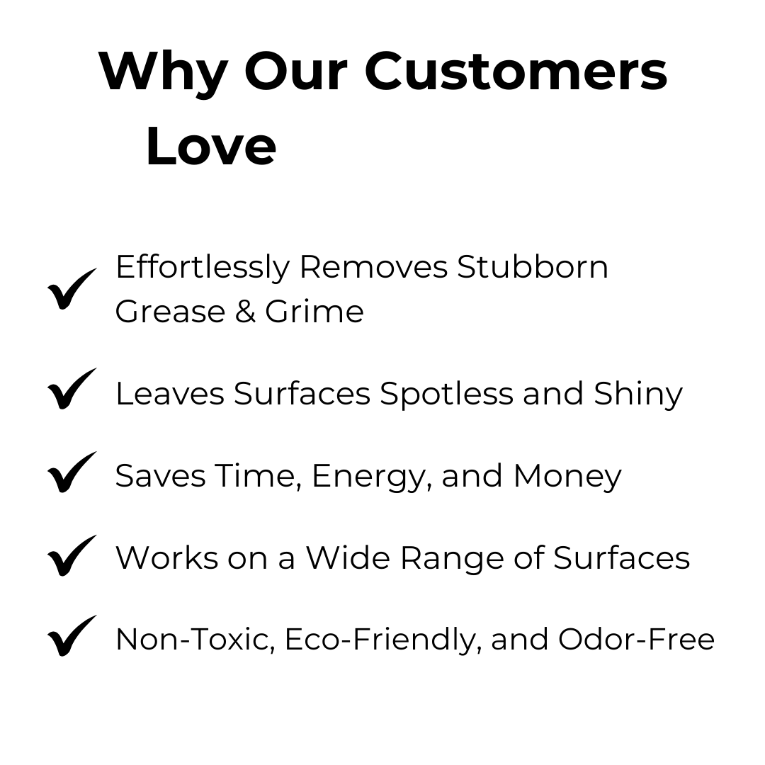 بخاخ مزيل الدهون بدون شطف لمنزل متألق 