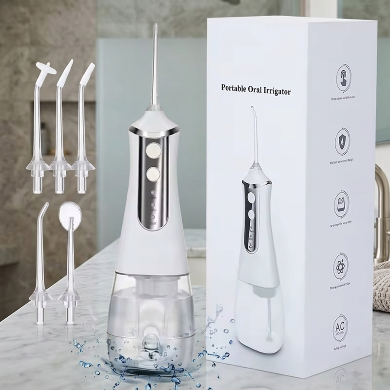 Nabíjateľný Hydropulse na dentálnu starostlivosť 