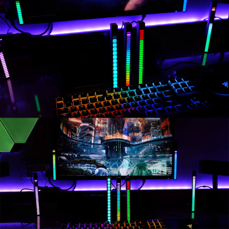 LED lysbar - RGB lydreaktiv 