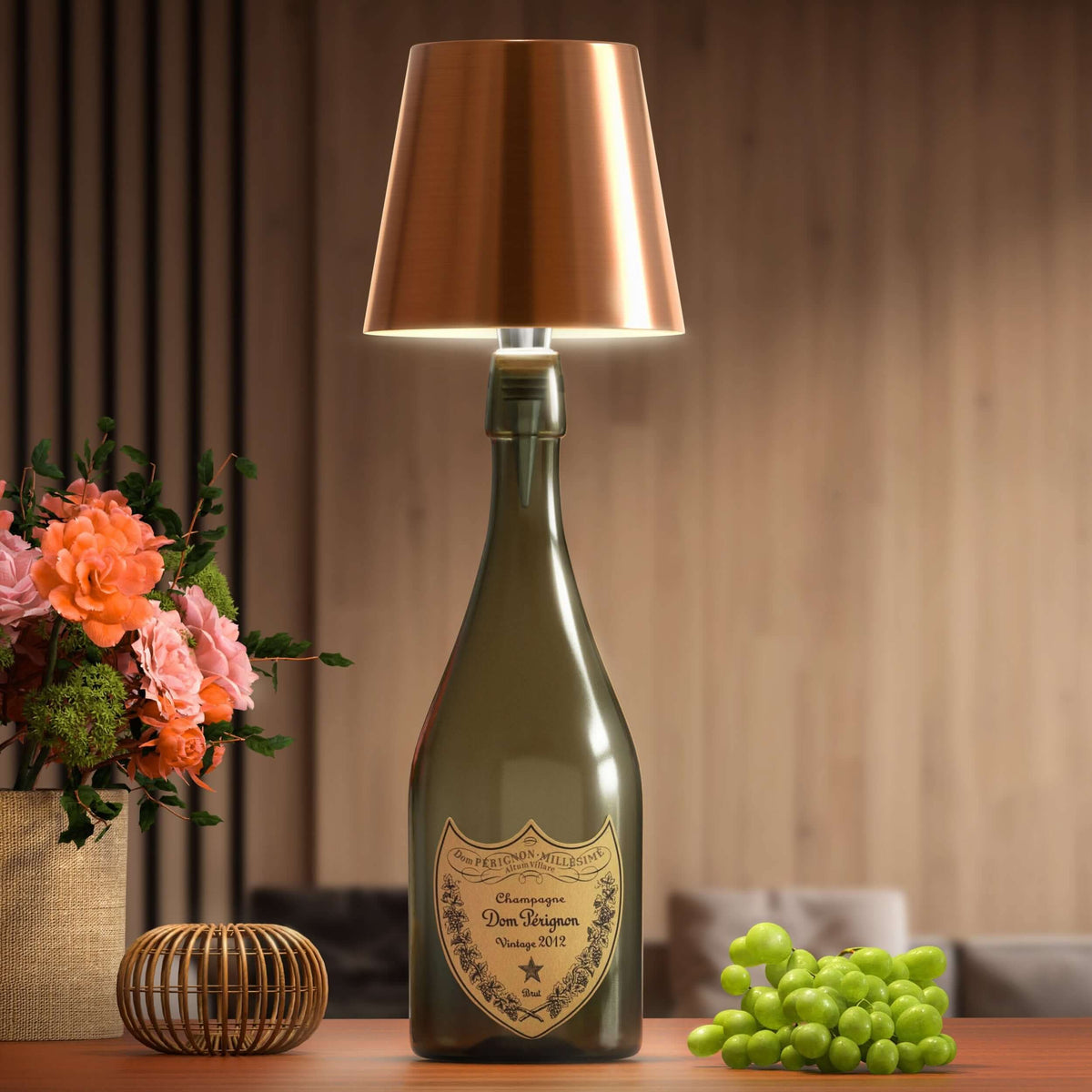Flaske Lampe Uten Ledning – Elegant og Original Belysning 