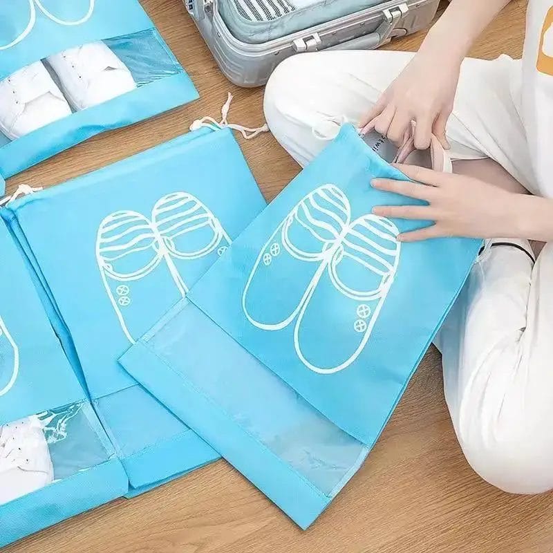 Skooppbevaringsposer for reise (x10) 