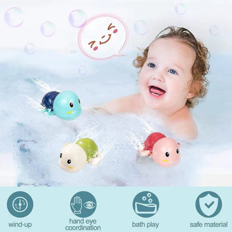 Des jouets de bain pour amuser les petits (x3)