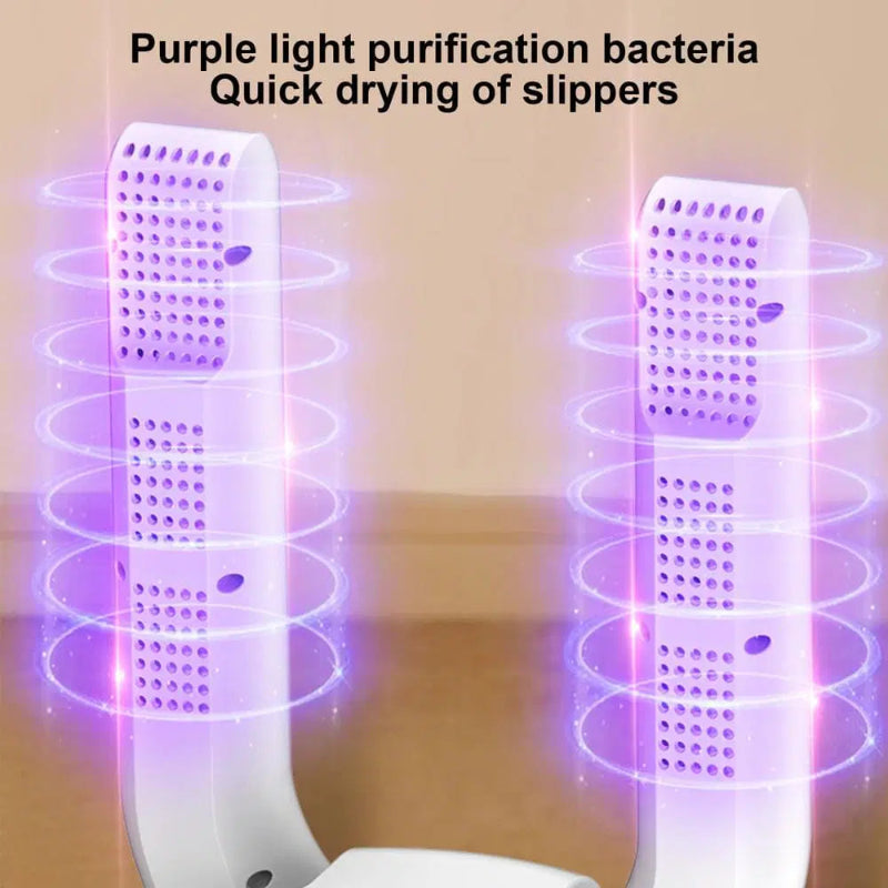 Hurtig og lugtfri tørring af dine våde sko 