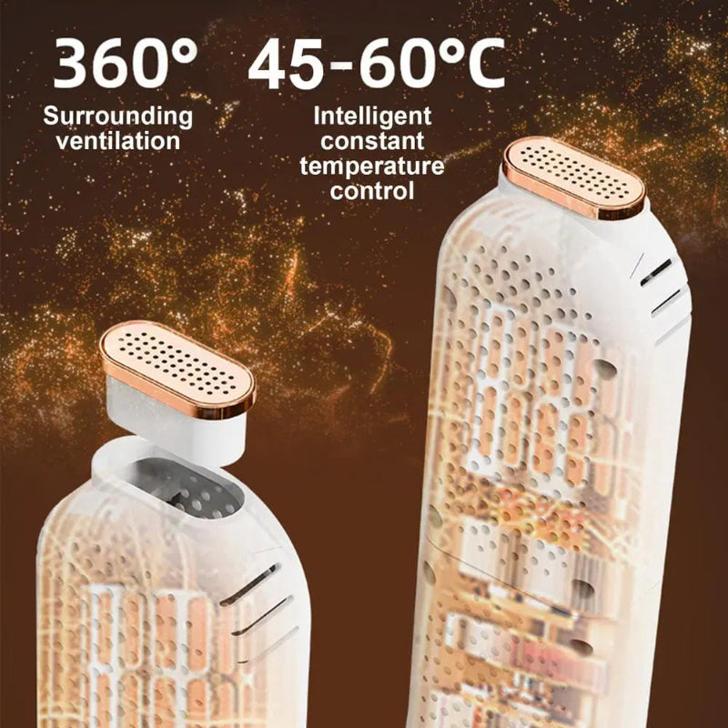 Hurtig og lugtfri tørring af dine våde sko 