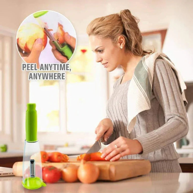 Ξεφλουδίστε χωρίς κόπο και κρατήστε τον πάγκο σας καθαρό 