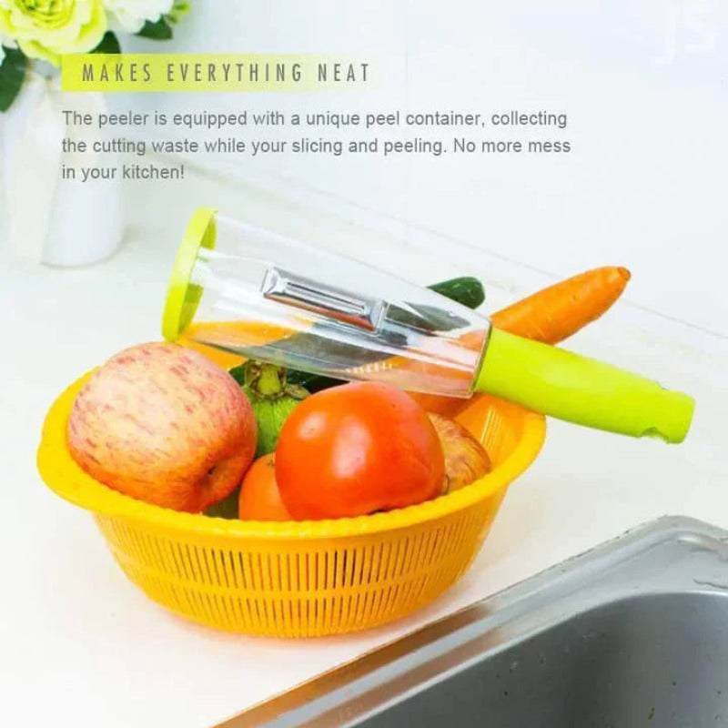 Ξεφλουδίστε χωρίς κόπο και κρατήστε τον πάγκο σας καθαρό 