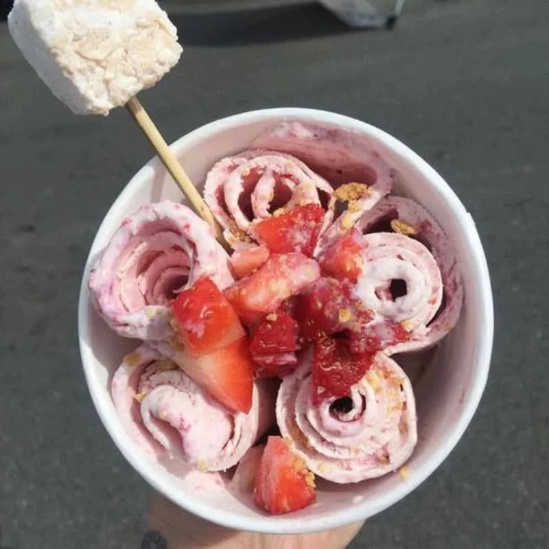 Machine à Glaces Roulées Maison – Plaque Froide Antiadhésive