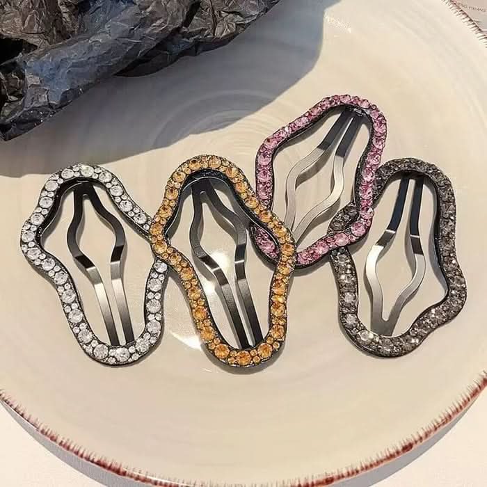 Elegante en glanzende haarklemmen (x4) 