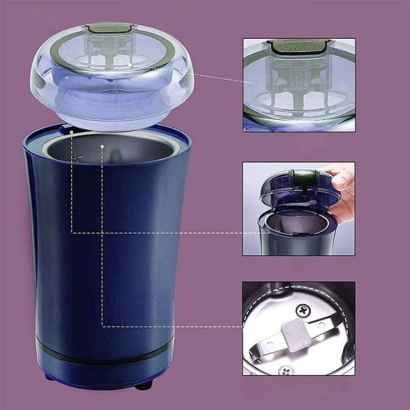 Rozdrabniaj swoje jedzenie szybko i bez wysiłku z tym elektrycznym młynkiem 