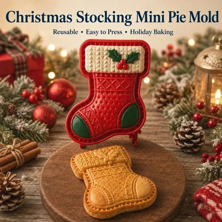 Christmas Mini Pie Molds – Autumn Baking Supplies, 16 Food-Grade Cutter Shapes