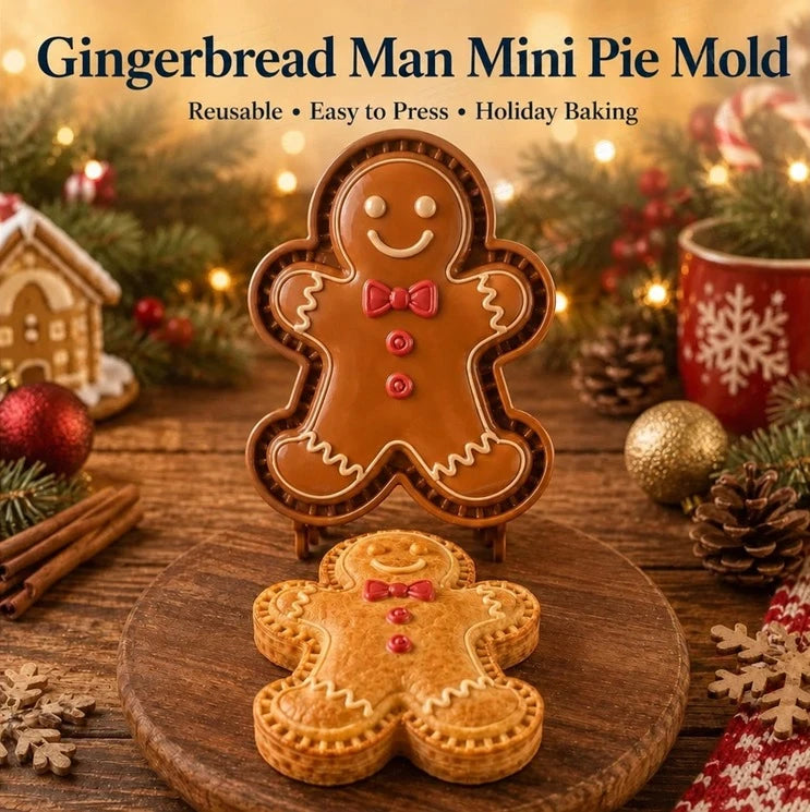 Christmas Mini Pie Molds – Autumn Baking Supplies, 16 Food-Grade Cutter Shapes