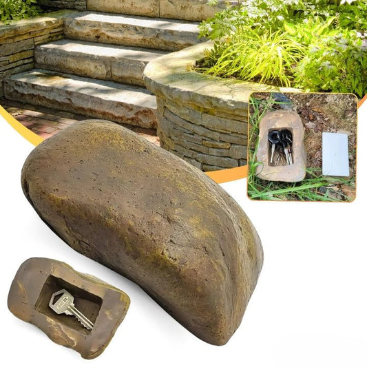 Hienovarainen ulkoavaimenpidike kivimuodossa 