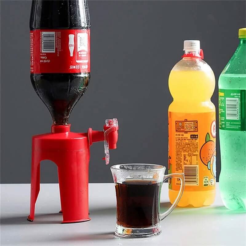 Praktische drankdispenser voor flessen 