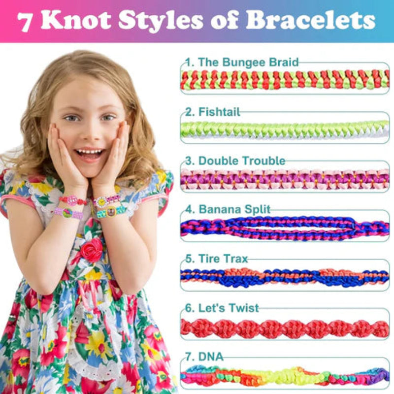 Create 7 styles of bracelets easily at home 