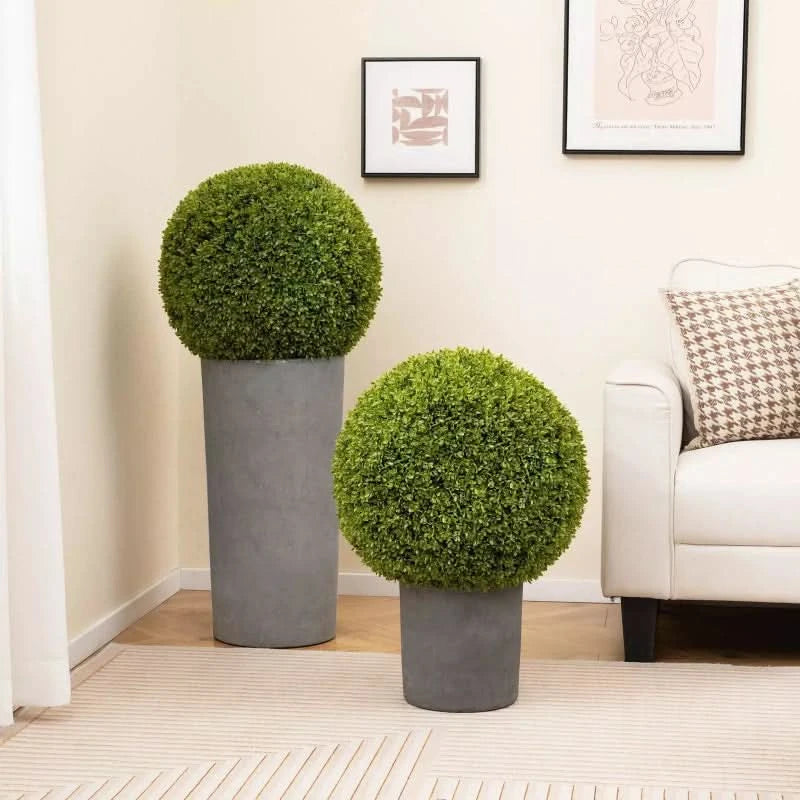 Naturlig elegance uden vedligeholdelse til dine rum (x2) 